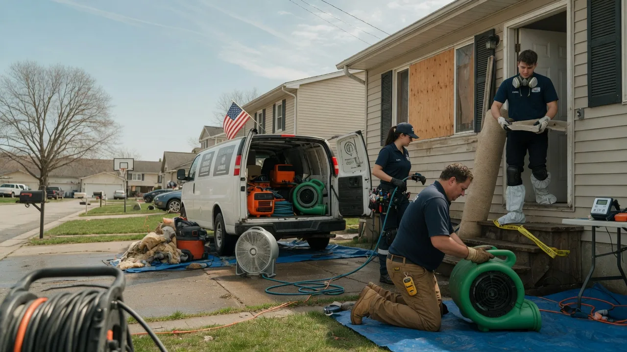 Water Damage Restoration in Arlington Heights, IL near me